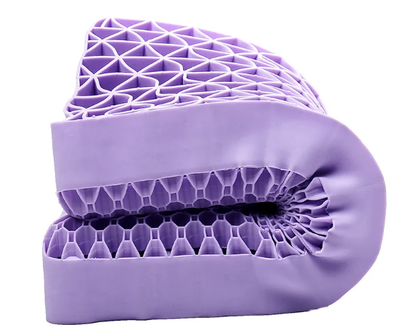 Ergonomisches Kühlkissen — Waschbares Nackenstützkissen für Seiten-, Rücken- und Bauchschläfer, atmungsaktives Waben-Gel-Kissen zur Linderung von Nackenschmerzen